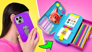 Build The Coolest Pencil Case Ever! Zootopia Diy Craft Adventure 🧩✨🎨