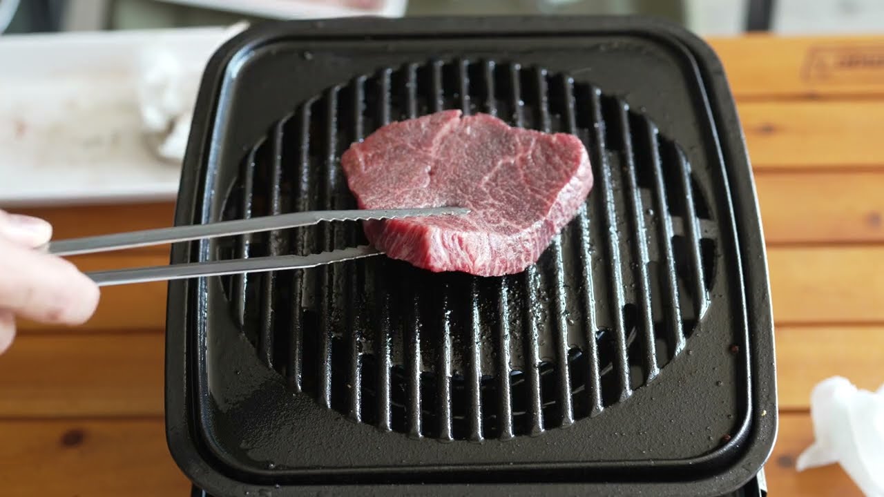 【イワタニ タフまる×焼肉グリル検証】シーズニング＆試し焼きレビュー｜CB-ODX-1-OL × CB-A-YKG × CB-A-AMP｜BBQ・CAMPに最適な強火力カセットコンロ！ Iwatani