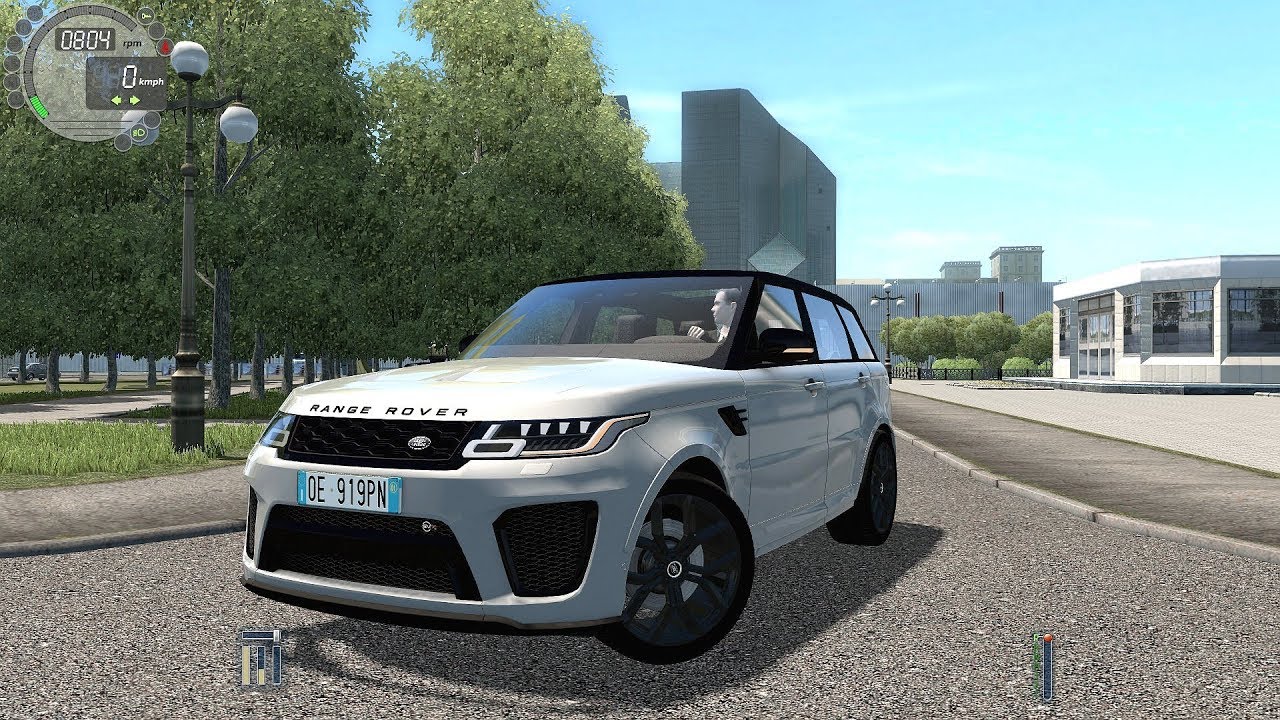 City Car Driving - 2018 Range Rover Sport SVR  [Logitech G27]