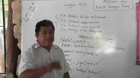 CLASE 1 DE LENGUA MAYA  - PRINCIPIANTES Y AVANZADOS