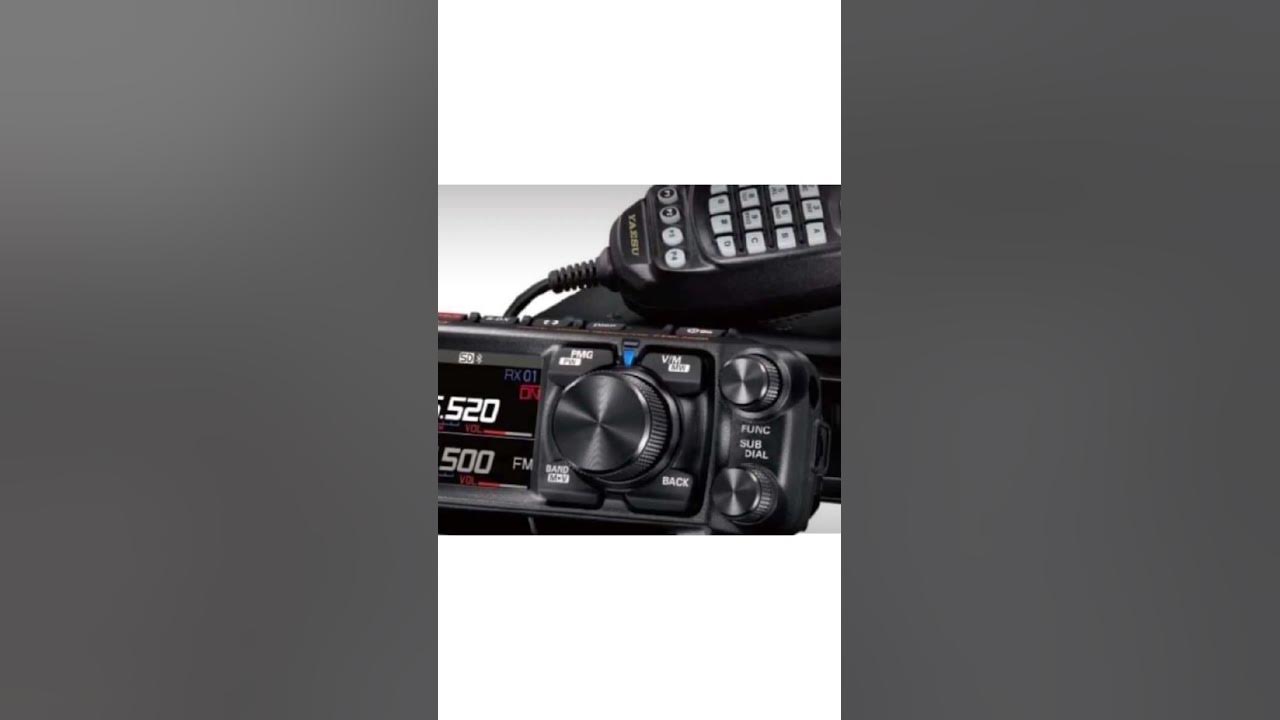 NEW - YAESU FTM500 ANNOUNCED - YouTube