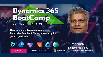 How to enable Customer Voice – Enterprise Feedback Management App for your organization - D365