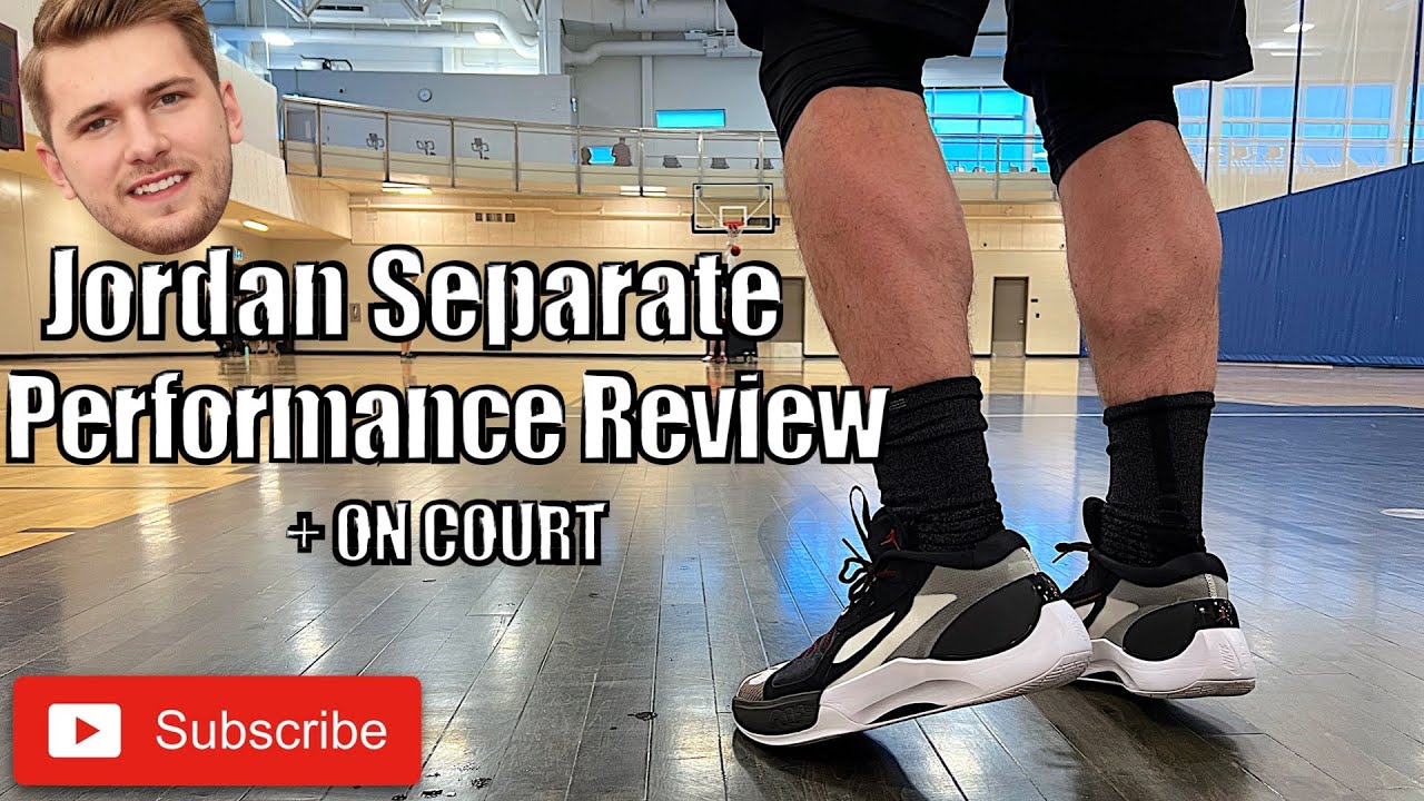 Jordan Zoom Separate Performance Review! Luka Doncic Shoe! 