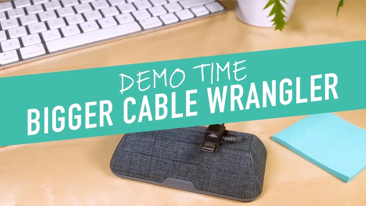 Bigger Cable Wrangler | Magnetic Cable Organizer | by Smartish