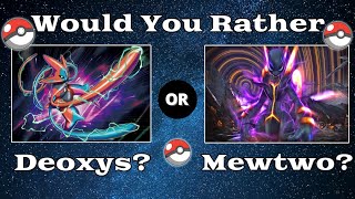 Would You Rather (Pokemon!) SUPER HARD!!