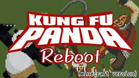 Kungfupanda reboot #kungfupanda in #minecraft