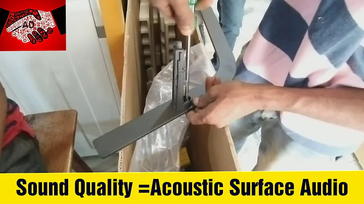 Unboxing Sony Oled 55A8G