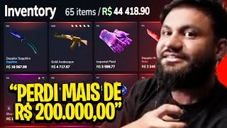 FER SOFRE PREJUÍZO ABSURDO no NOVO UPTADE do CS2 mas FARMOU MUITAS FACAS NOVAS!