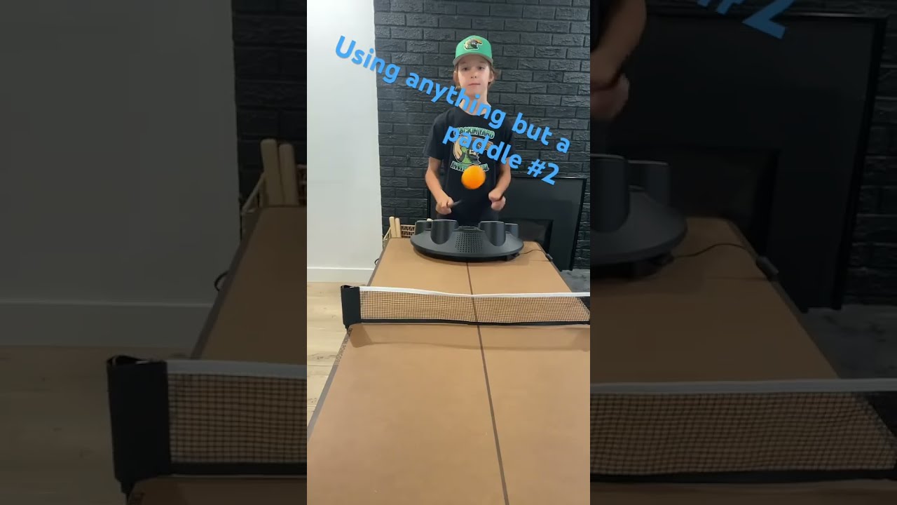 Using Anything But A Paddle Pingpong 2 Funny Trickshots