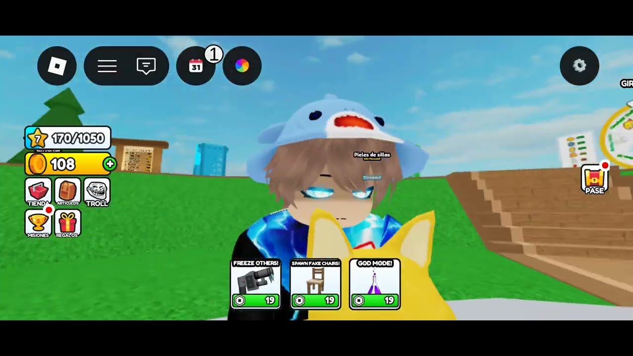 Jugué en las sillas musicales