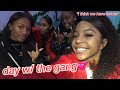 day w/ the gang (ice skating, party, sleepover) grwm + vlog 💞