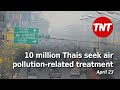 10m thais seek air pollutionrelated treatment pouring water on songkran  april 23