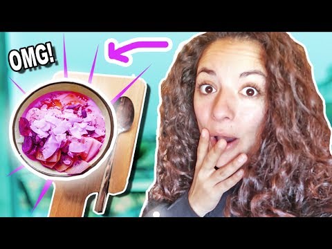 COMIENDO MORADO 💟 *Como comida morada* Arivi TV