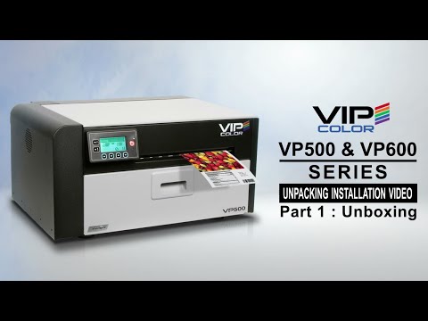 Test de l'imprimante VIP Color VP 750