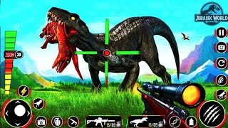 Dino Hunting Games Hunter 3D -Trex Hunt in Africa-Wild Safari Hunting New Android Gameplay screenshot 5