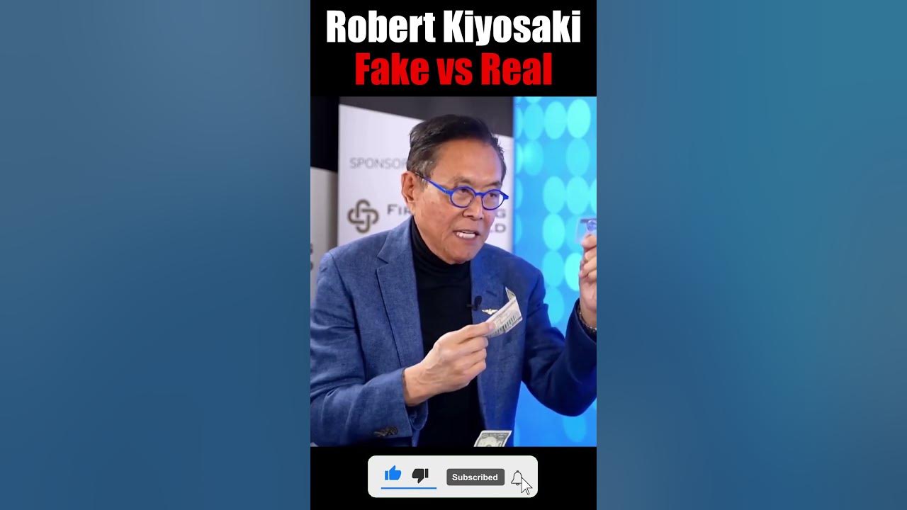fake-money-vs-real-money-robert-kiyosaki-shorts-robertkiyosaki