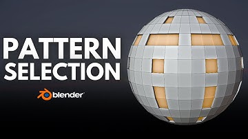 Pattern Selection in Blender!