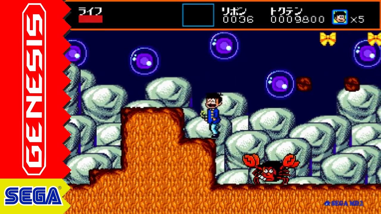 Osomatsu-Kun: Hachamecha Gekijou (Genesis/Mega Drive) - Longplay