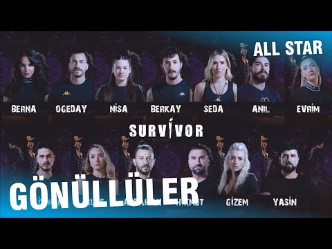 Survivor All Star Gönüllüler Takımı | Survivor 2022