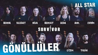 Survivor All Star Gönüllüler Takımı | Survivor 2022