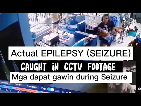 Epilepsy 09 sapol sa CCTV Footage | Effective Ways para magising agad DURING EPILEPSY