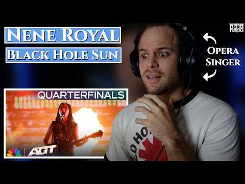 This completely blew me away...Pro Opera Singer Reaction & ANALYSIS | Nene Royal - Black Hole Sun