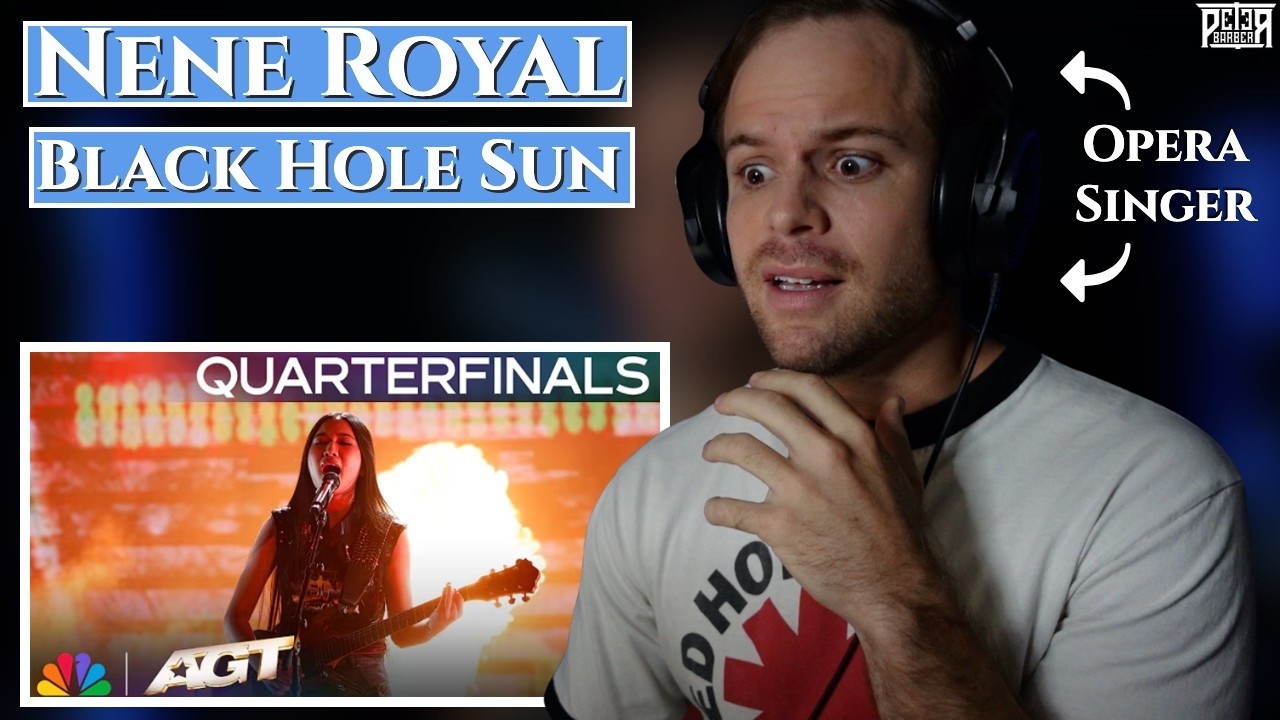 This completely blew me away...Pro Opera Singer Reaction & ANALYSIS | Nene Royal - Black Hole Sun