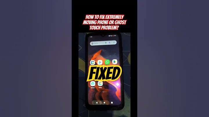 How to fix extremely moving phone or ghost touch problem? #ghosttouchproblem