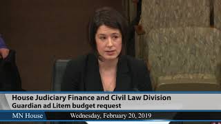 House Judiciary Finance and Civil Law Division  2/20/19