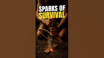 THE BOW DRILL METHOD: ANCIENT FIRE MAKING METHOD | YOURFACTSBUNNY #shorts #viral #trending #ytshorts