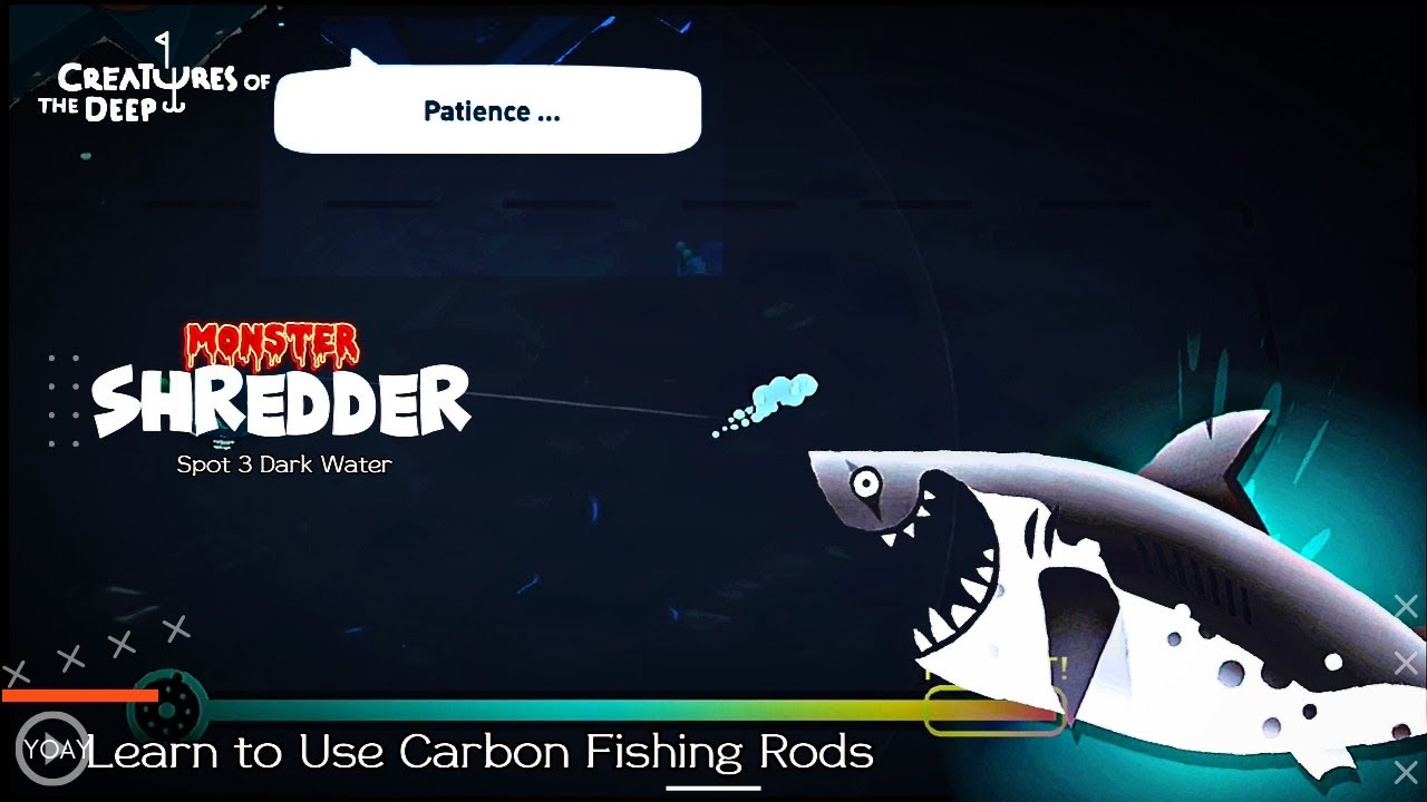 Creatures Of The Deep Mode On Carbon Rod SHREDDER Season Agustus 2023 YouTube