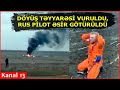 Rusiyanın vurulan döyüş təyyarəsinin pilotu BELƏ ƏLƏ KEÇİRİLDİ