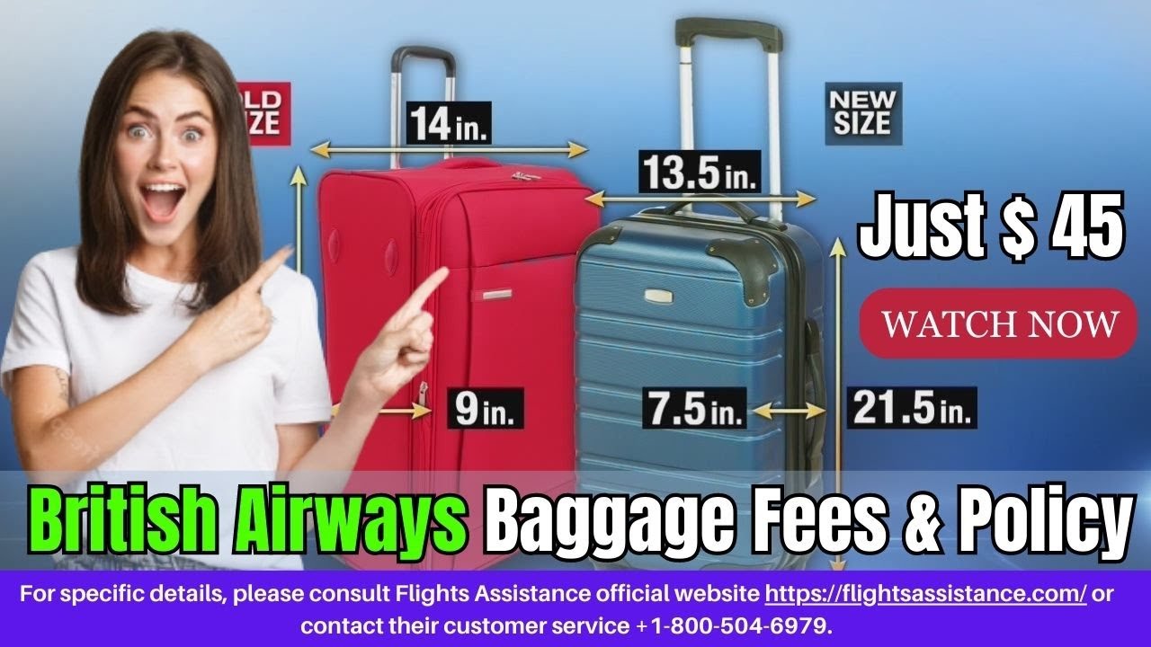 British Airways 2023 Baggage Allowance