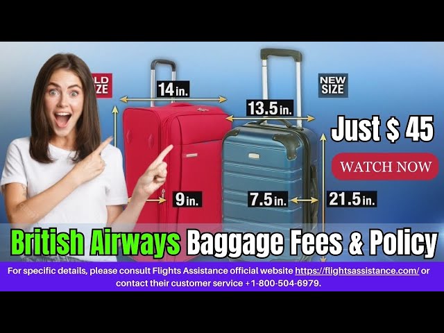 British Airways 2023 Baggage Allowance