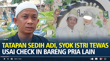 Tatapan Sedih Adi, Syok Tahu Istrinya Tewas di Hotel Palembang usai Check In Bareng Pria Lain