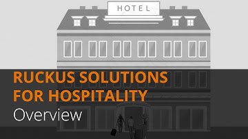 Ruckus IoT Solutions for Hospitality Overview