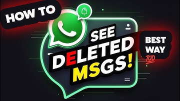 How to See Deleted WhatsApp Messages | No App Needed | Android Trick