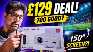 Aurzen Roku Smart Projector Review | Can a £129 Projector Create a Home Cinema?