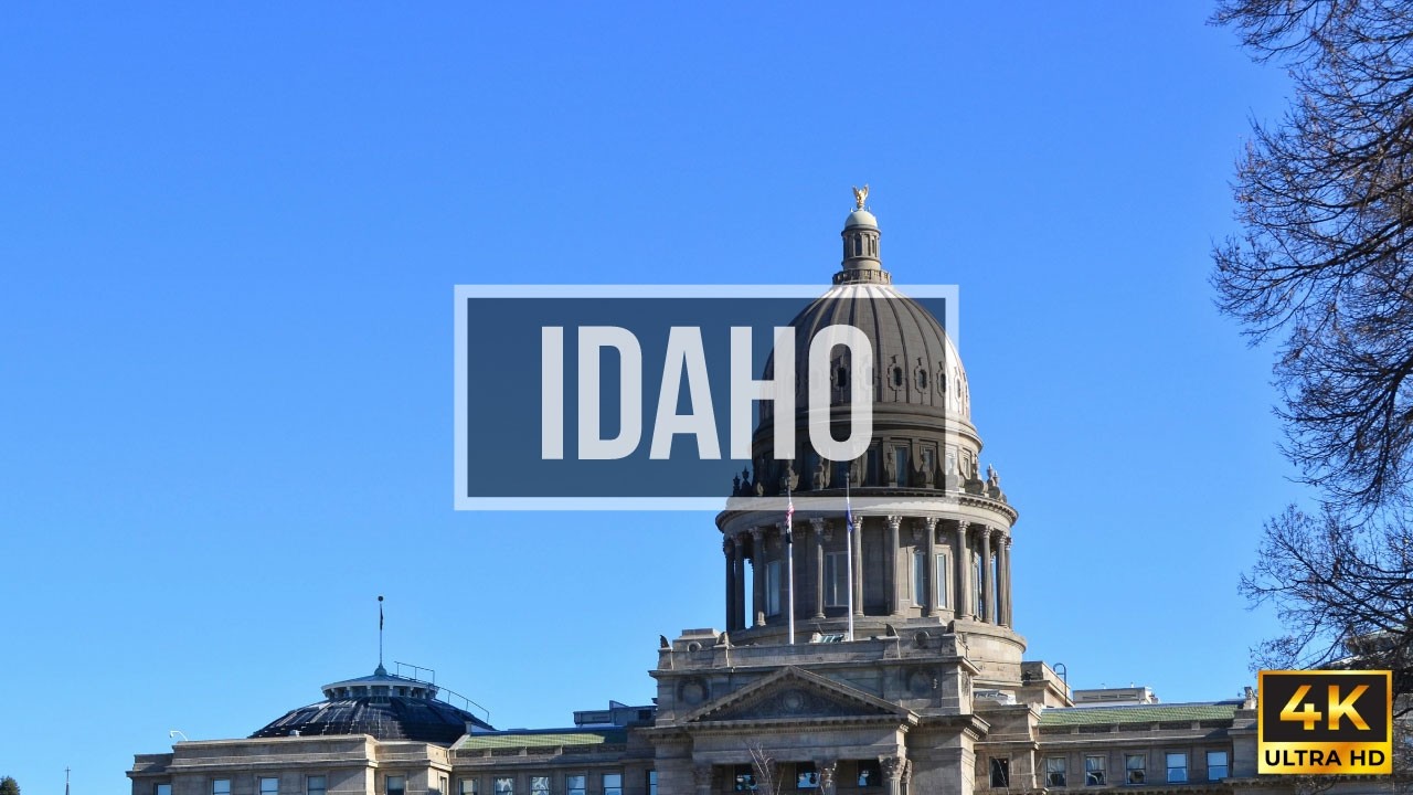 Idaho Aerial Drone Views in 4K | Mountains, Rivers & Scenic Landscapes