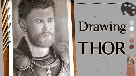 Drawing Thor (Thor:Chris Hemsworth)|GhazalArt