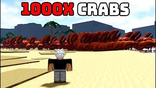 GOJO vs 1,000 Crabs