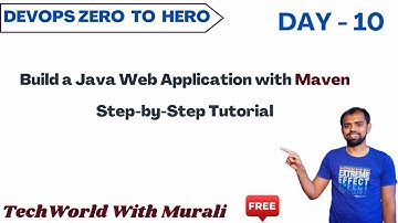 Day 10.1 | Build a Java Web Application with Maven – Step-by-Step Tutorial