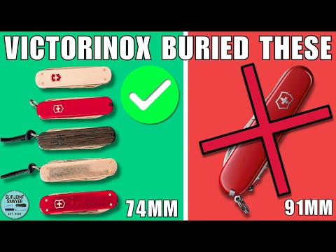 5 Discontinued 74mm Victorinox Models That Beat Every 91mm Classic