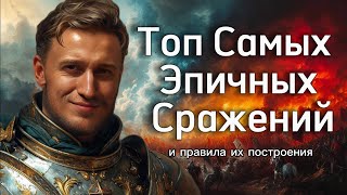 ТОП Самых Эпичных Сражений | Правила Построения | Лучшие Битвы