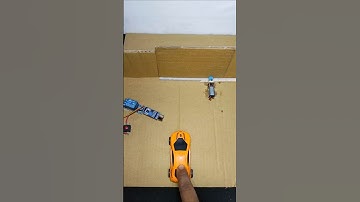 New Gate Mechanism With IR Sensor ° DC Motor #dcmotor #tech #project #shorts