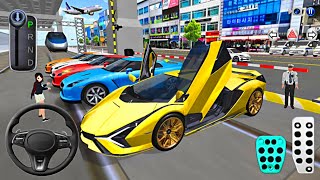 New Lamborghini & Supercars vs Bullet Train Crash Test🚄🚘 3D Driving Class 2025 - Android Gameplay🎮