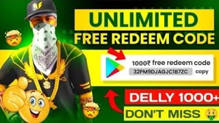 FREE DIAMOND ? ? / Free ₹2000 REDEEM CODE ?? LOOT LO ?.