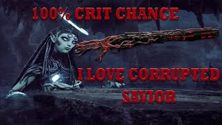 Remnant 2 Apocalypse Corrupted Savior 100% Crit Chance Build! | HUGS Just Got Even Better!