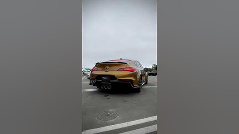 The new Acura Integra Type S sounds better than a Civic Type R 👀 #automotive #exhaust #jdm