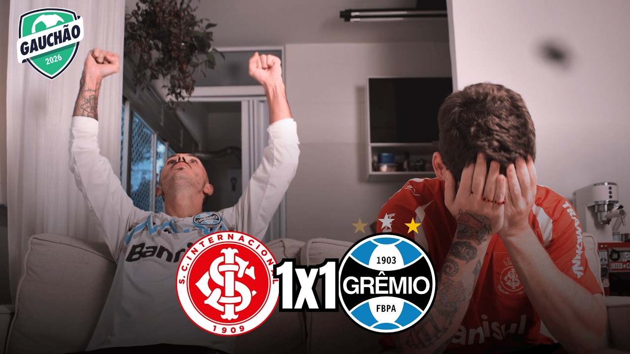 REACT GRENAL - Inter 1 x 1 Grêmio - FINAL GAUCHÃO 2026